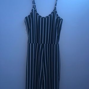 Thin Strap Wide Leg Jumpsuit
